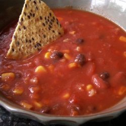 Tomato Taco Soup for the Crock Pot