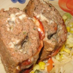 Cheese Stuffed Meatloaf to Die For