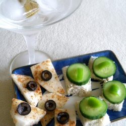 Easy Cucumber Sandwich Appetizer