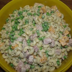 Pasta Salad - Peas, Ham and Cheese