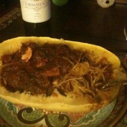 Crock Pot/Slow Cooker or Stove Top Chicken Spaghetti