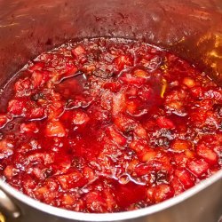 rhubarb chutney