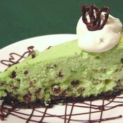 Peppermint Chip Cheesecake