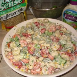 Broccoli, Tortellini, and Bacon Salad