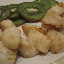 Skewered Scallops