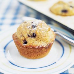 Low Fat Blueberry Muffins