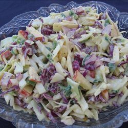 Lemon-Apple Coleslaw