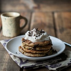 Chocolate Chip-Oat Pancakes