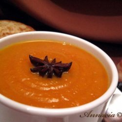 Creamy Carrot Soup With Star Anise