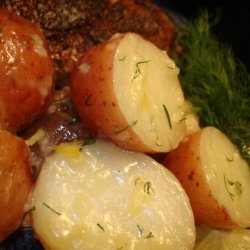 Lemon & Garlic Buttered Potatoes