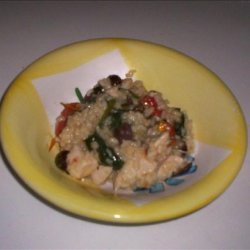 Mediterranean Chicken Risotto