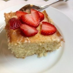 Easy Tres Leches Sheet Cake