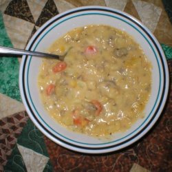 Cheeseburger Chowder from  Cooking Live 