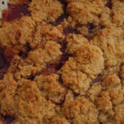 Oat, Coconut and Raspberry Bars