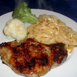 Grilled Pork Chops With Honey Glaze