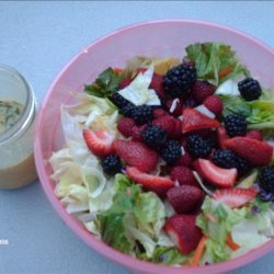 Mixed Greens and Fruit Salad