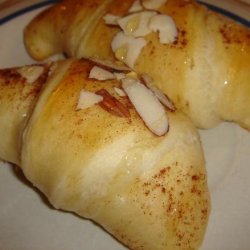 Honey Cream Filled Crescents