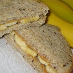 Peanut Butter and Banana Sandwich