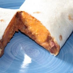 Sweet Potato and Kidney Bean Burrito