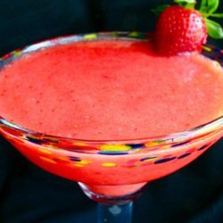 Strawberry Daiquiri Smoothie (Alcoholic)