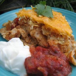 Super Tasty Lite Mexican Chicken Casserole