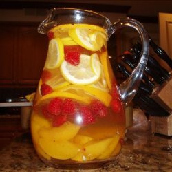 Peach-Raspberry Sangria