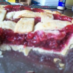 Cherry-Red Raspberry Pie