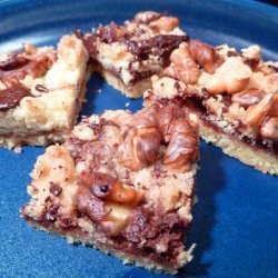 Walnut Crumb Bars