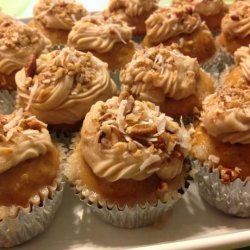 Drunken Butter Rum Cupcakes