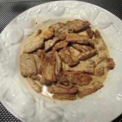 Pork Chops with Rosemary-Vinegar Sauce