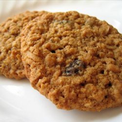 Chewy Evil Oatmeal Raisin Coconut Cookies