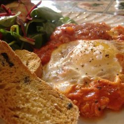 Tasty Tomato Fried Eggs