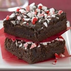 Ghirardelli(R) Peppermint Brownies