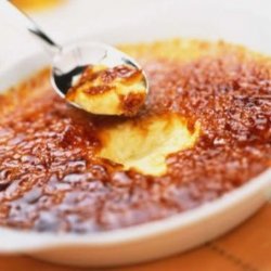 Eggnog Creme Brulee