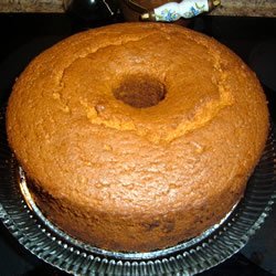 Burnt Sugar Chiffon Cake