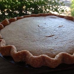 Butter Bean Custard Pie