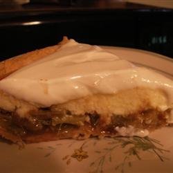 Rhubarb Cheese Pie