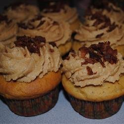 Peanut Butter Bacon Cupcake