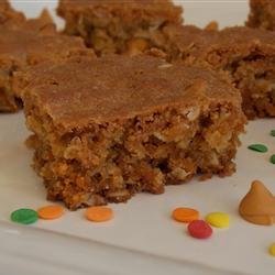 Oatmeal Scotchies in a Pan