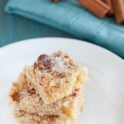 Cinnamon Pecan Cookie Bars