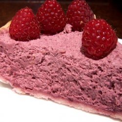 Easy Raspberry Cream Cheese Chiffon Pie