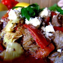 Grecian Lamb With Vegetables