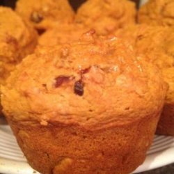 Pumpkin Raisin Muffins Fat Free Dairy Free Egg Free