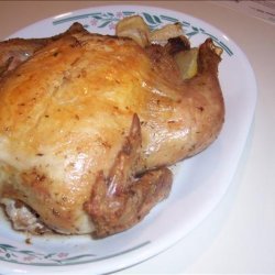 Roast Chicken With Rosemary Lemon Salt