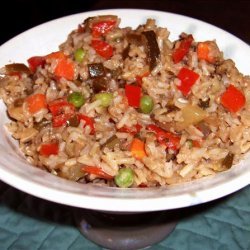 Zippy Brown Rice Pilaf
