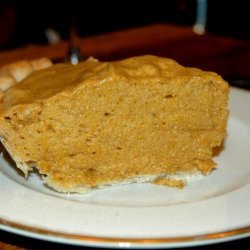 Pumpkin Chiffon Pie