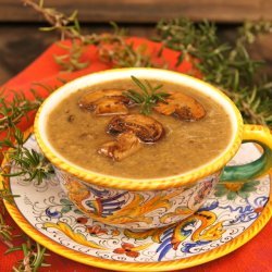Rosemary Mushroom Soup