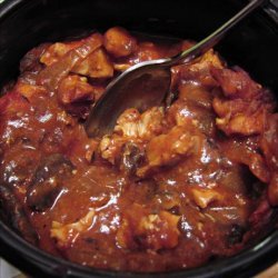 Crock Pot Chicken Stew With Mushrooms