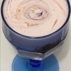 Creamy Coffee Ice Cream Brandy Smoothie Dessert