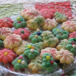 Christmas Spritz Cookies